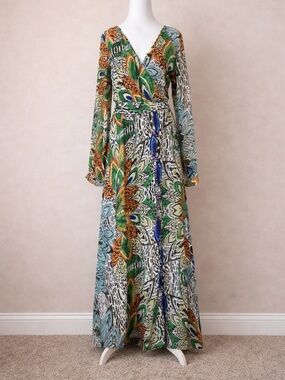 Boho Maxi Dress Wedding Guest Garden Party Bandolino